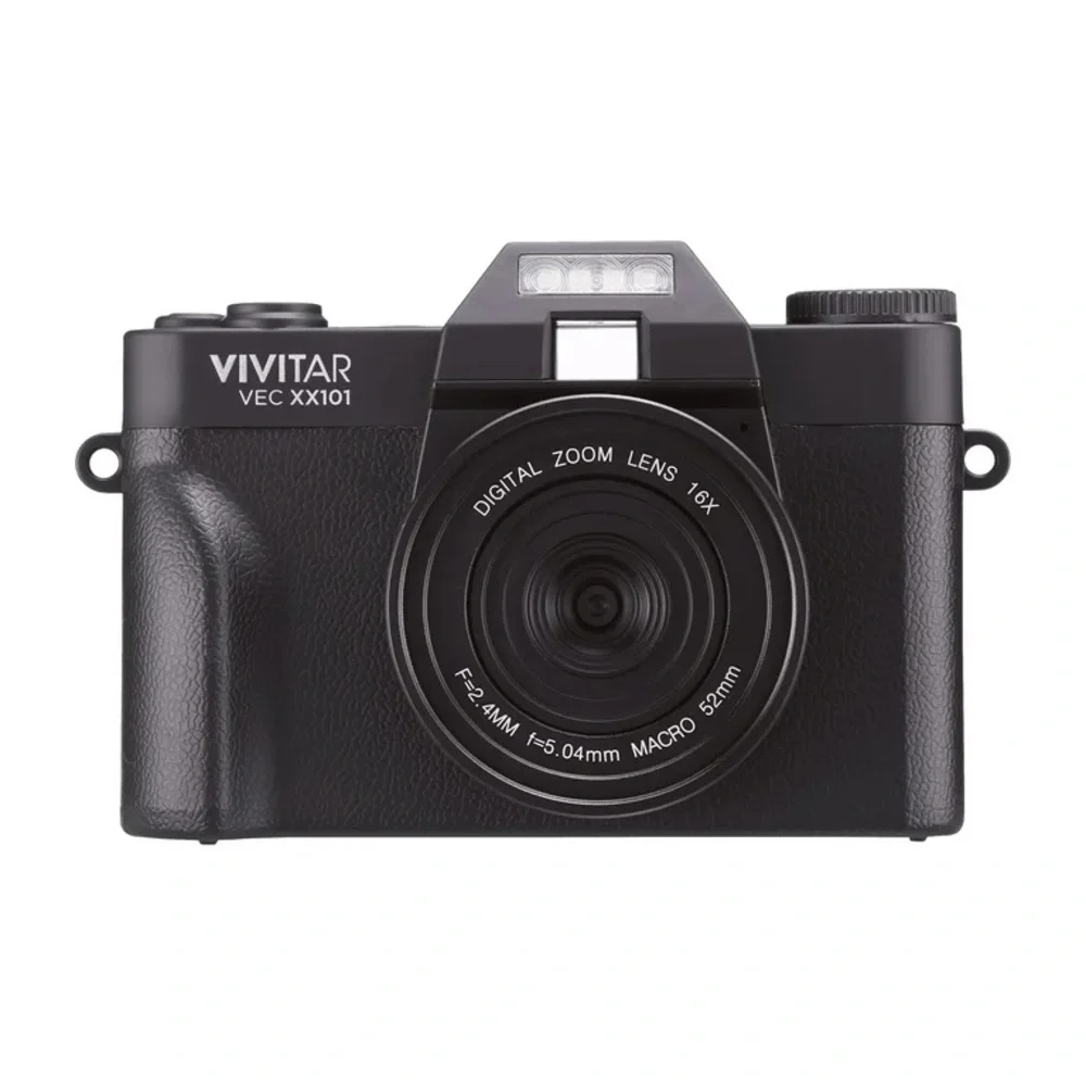 NEW✨ Vivitar 4K WiFi Digital Camera 20MP 8x Digital Zoom LED Display Macro Lens